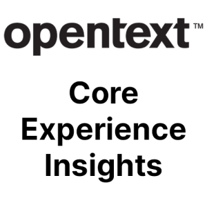 OpenText Core Experience Insights