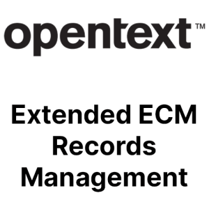 OpenText Extended ECM - Records Management