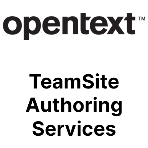 OpenText TeamSite Authoring Services